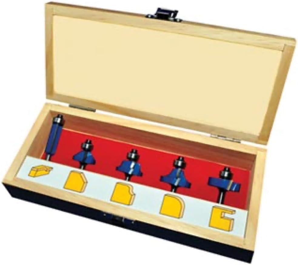 Alfa Tools RB75164 Edge Forming Router Bit Set