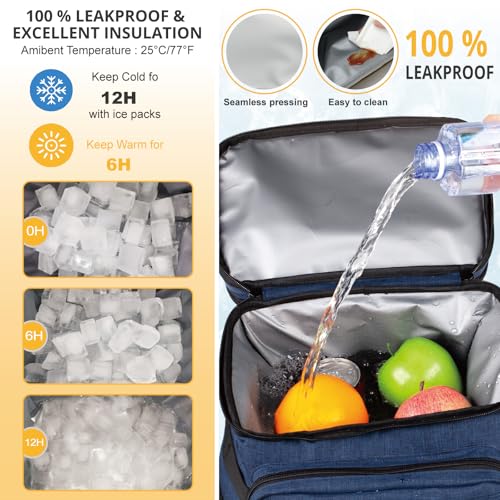 Image of Tactical Backpack Cooler,Soft Lightweight Leakproof Cooler Backpack,Insulated Cooler Bag,Portable Soft Cooler Bag Waterproof for Beach, Travel, Camping, Picnic, Hiking