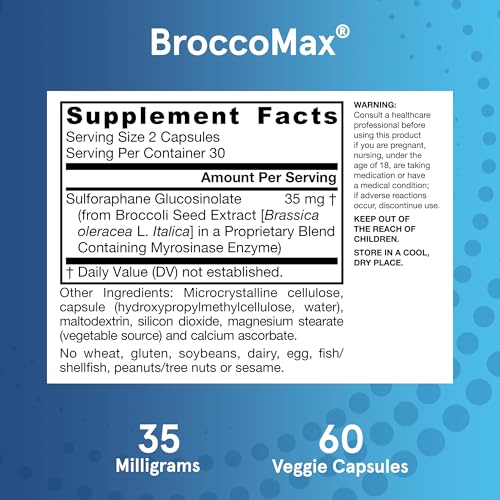 Jarrow BroccoMax Sulforaphane Generator 35 mg, 30 Day Supply - image 6