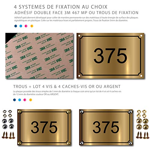 Panneau de parking client en PVC bleu pour simplifier l'accès magasin