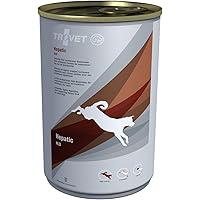 Trovet Hepatic Cibo Umido | 6 x 400 g | Alimento Dietetico Completo per Cani | Per