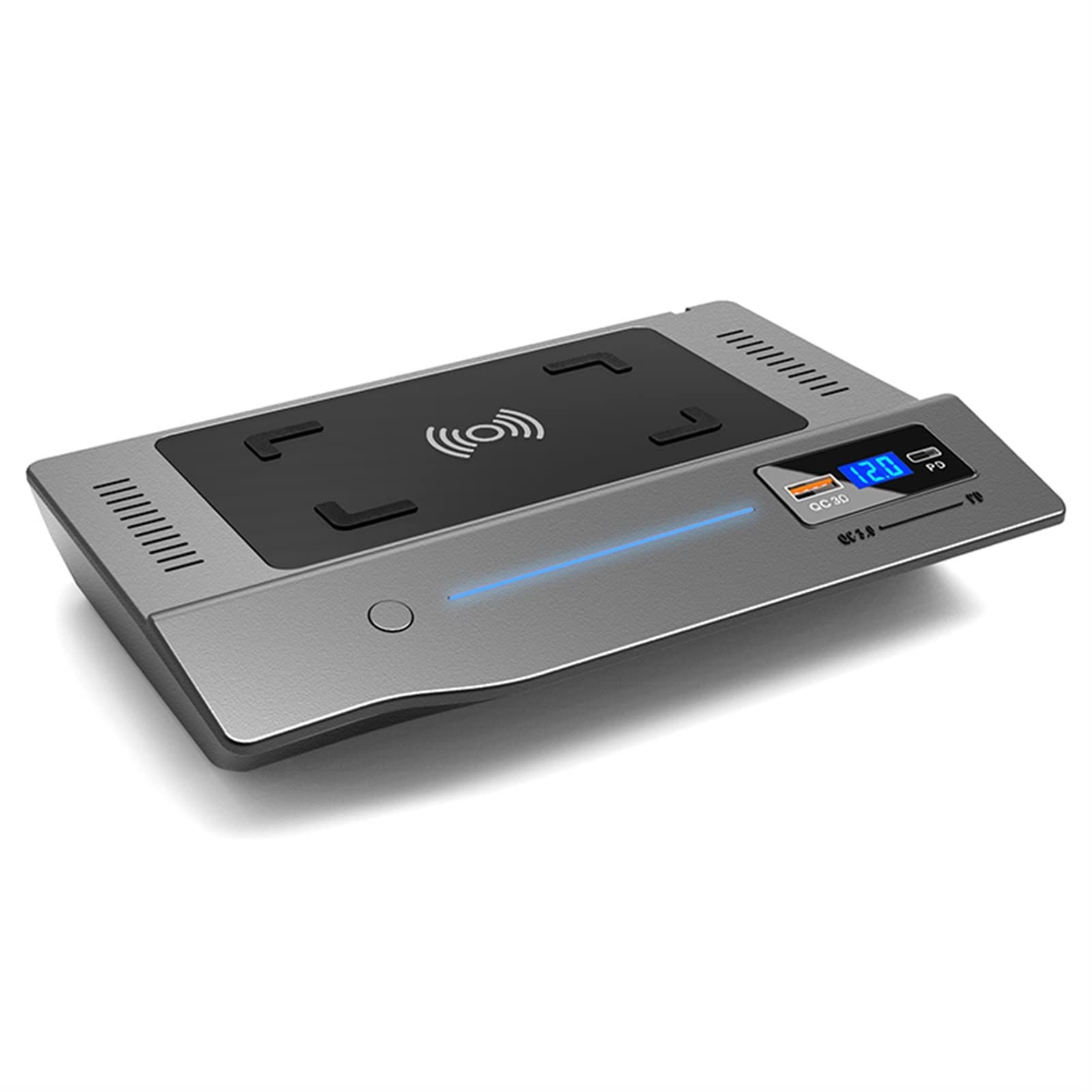 Cargador de teléfono inalámbrico QI de 15W for Coche, Cargador