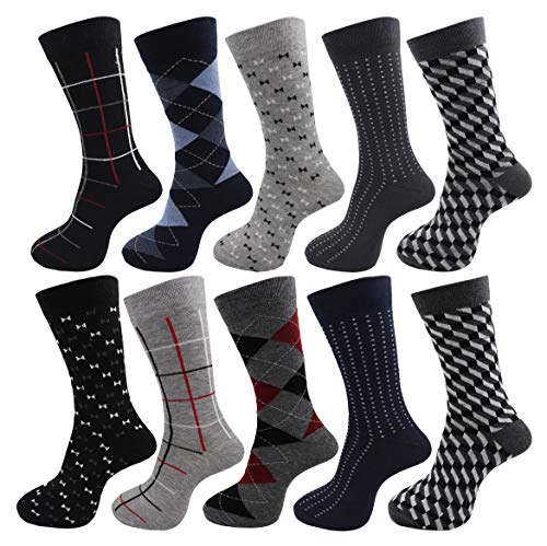 RC. ROYAL CLASS Men's Calf Length Multicolored Cotton Socks (Pack...