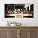 wall26 - Last Supper Leonardo Da Vinci - Canvas Art Wall Art -16