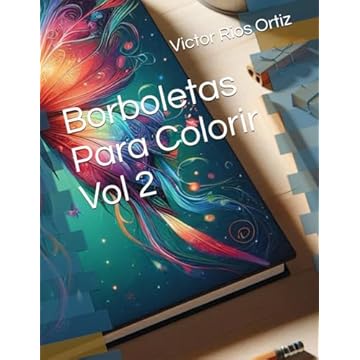 Capa do livro Borboletas Para Colorir Vol 2 (Portuguese Edition)