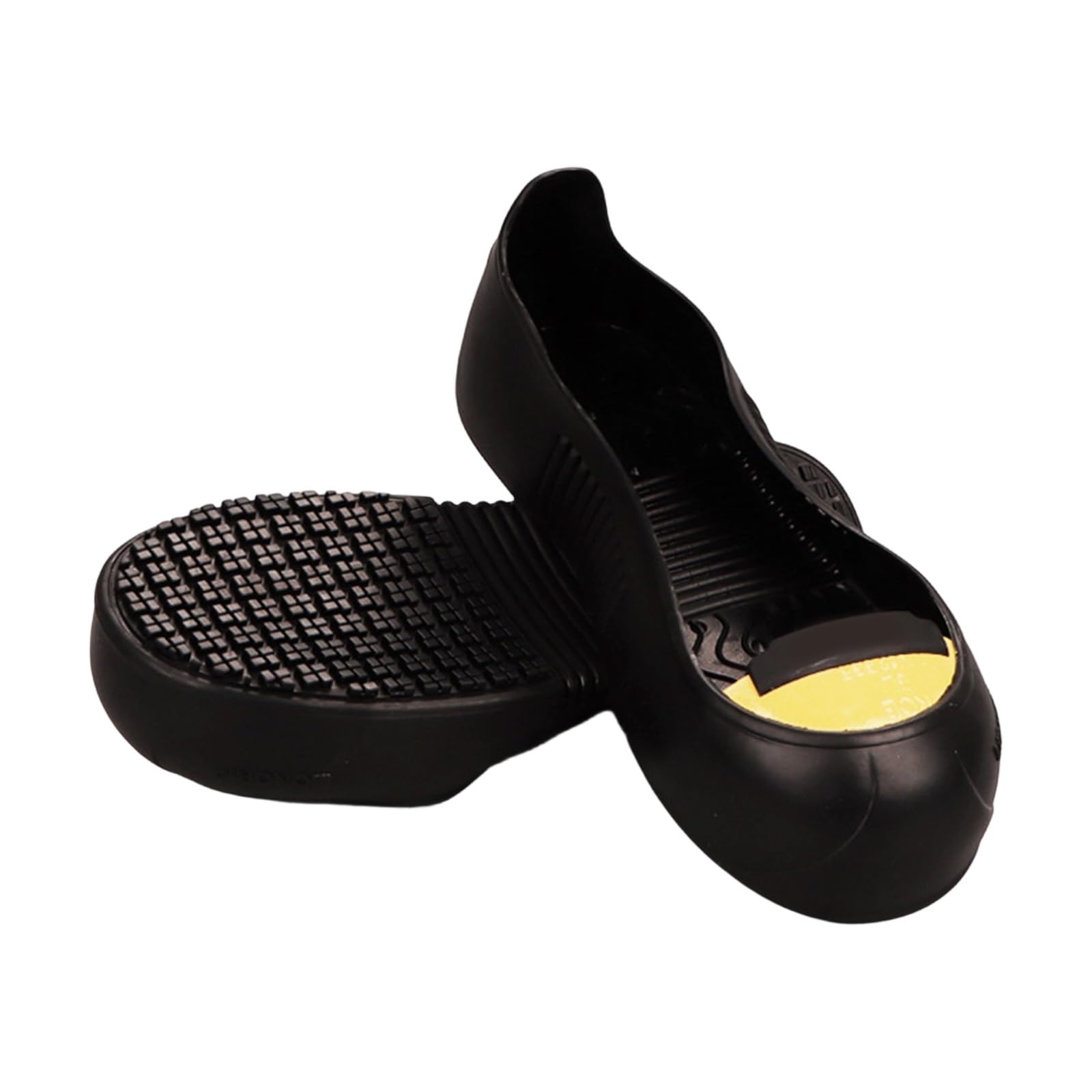 MIDOKSTUA Unisex Industrial Steel Toe Rubber Overshoes With Nonslip Soles For Metalworking And Construction Protective