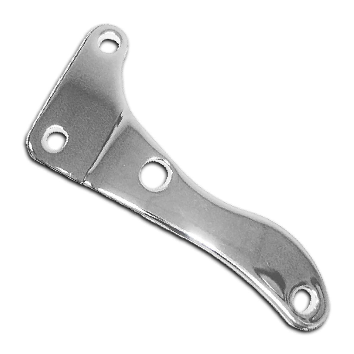 Cobra-TekFits 1969-1986 Chevy SB Small Block Engine Lower Alternator Bracket (Lwp) Chrome
