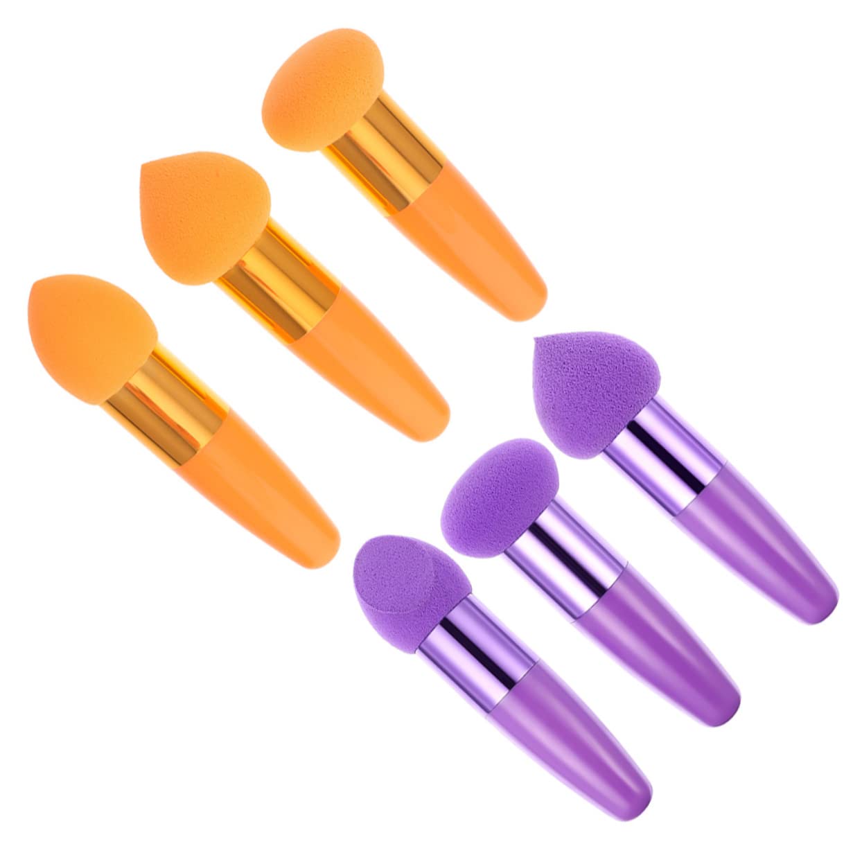 POPETPOP 30pezzi Spugnette Per Fondotinta Pennelli Per Make-up Professionali Accessori Cosmetici Per Applicazione Facile e Precisa Per Trucco Viso e Sfumature Strumenti Di Bellezza Per