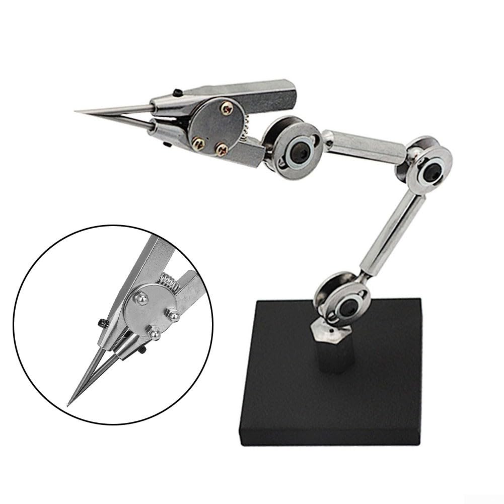 Abrazadera de trabajo para manos de ayuda, abrazadera de trabajo de soldadura de metal, accesorio de soldadura de joyería de tercera mano para soldar, manualidades de joyería