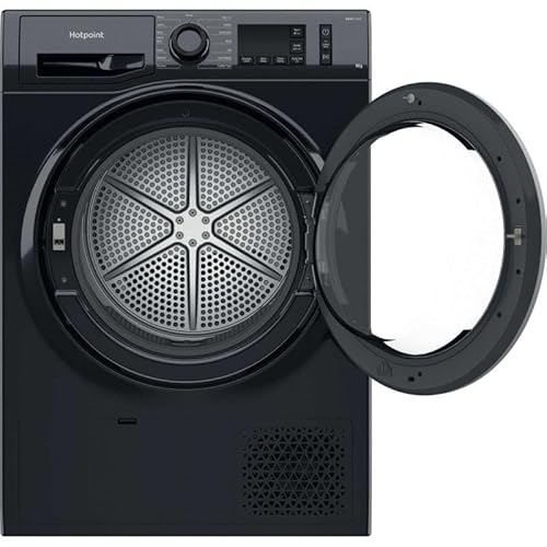 Hotpoint Crease Care 8kg Heat Pump Tumble Dryer - Black - Image 2