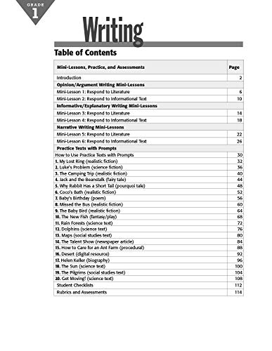 Writing Meaningful Mini-Lessons & Practice Grade 1 (Meaningful Mini-Lessons (En)) - Image 2