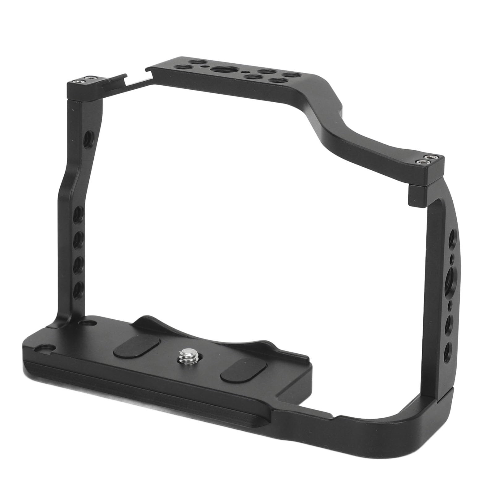 Camera Cage, Aluminum Alloy Camera Video Cage with 38mm Arca Slide Slot for Outdoor Shooting