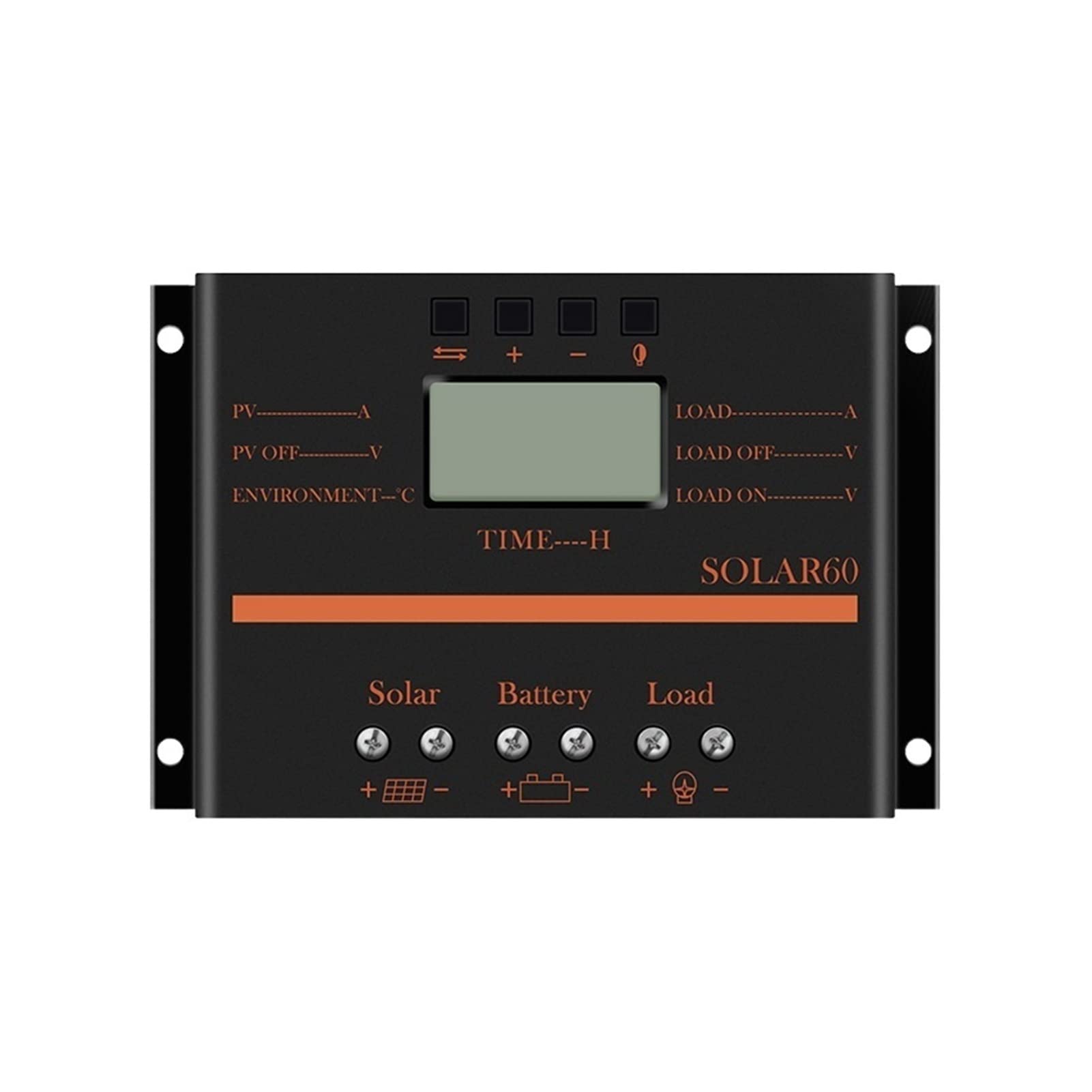 LNHHG PWM 60A Controller 12v/24v Solar Controller Photovoltaic Solar Panel Charge And Discharge Controller