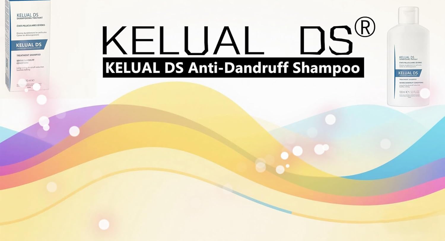 Anti-Dandruff Shampoo, Treatment Shampoo for Severe Dandruff, Long-Lasting Relief, 3.3 Fl Oz (2 Pack) - Image 5