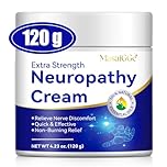 Neuropathy Cream, Neuropathy Nerve Pain Relief Cream for Foot, Legs, Hands,Toes with Natural Essential Oils,Rosemary and Ginger, Fast-Absorbing, Non-Greasy - 120g