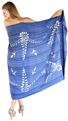 LA LEELA Tie Dye Beach Sarong Wrap #TOP10