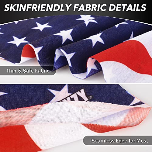 Joeyoung 3D Face Sun Mask, Neck Gaiter, Headwear, Magic Scarf, Balaclava, Bandana, Face Mask, Hunting, Running, Motorcycle #TOP3