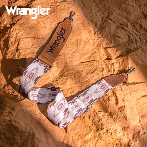 Image of Wrangler Strap Western Purse Straps Replacement Crossbody Handbag Adjustable Aztec Wide Guitar Strap