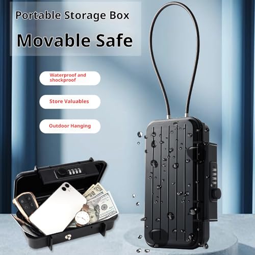 Boîte de portable pour le voyage anti-vol et résistante - 4