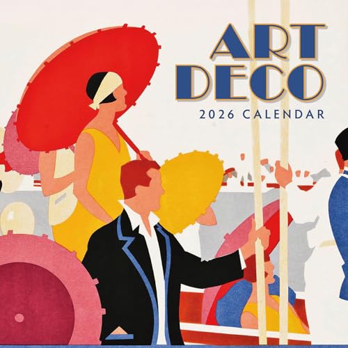 Art Deco 2026 Square Wall Calendar
