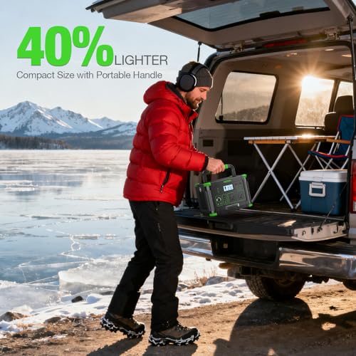 Portable Power Station 1000W Solar Ready