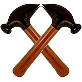 2 aufblasbare Hämmer 60cm Party Werkstatt Hammer aufblasbar Zahnarzt Dekoration Scherzartikel