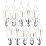 Diese Filament Windstoß Kerzen werden gerne als Ersatz für klassische Glühbirnen, Halogenkerzen oder Energiesparlampen verwendet. Der Grund liegt auf der Hand. Optisch ist die innovative LED Filament Technologie kaum von einer herkömmlichen Glühlampe zu unterscheiden. Somit sind diese Leuchtmittel auch im sichtbaren Bereich optimal einzusetzen. Die LED Fäden wirken wie Glühdrähte und leuchten gleichmäßig über die gesamte Länge. Wie bei Glühlampen oder Halogenleuchtmitteln wird auch hier das Lich