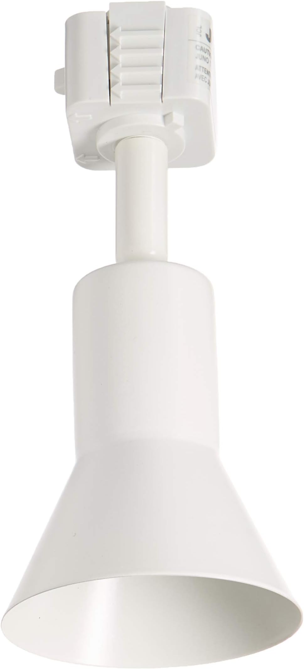 Juno R715 WH Trac-Lites 50 Watt GU10 White Flare Track Head