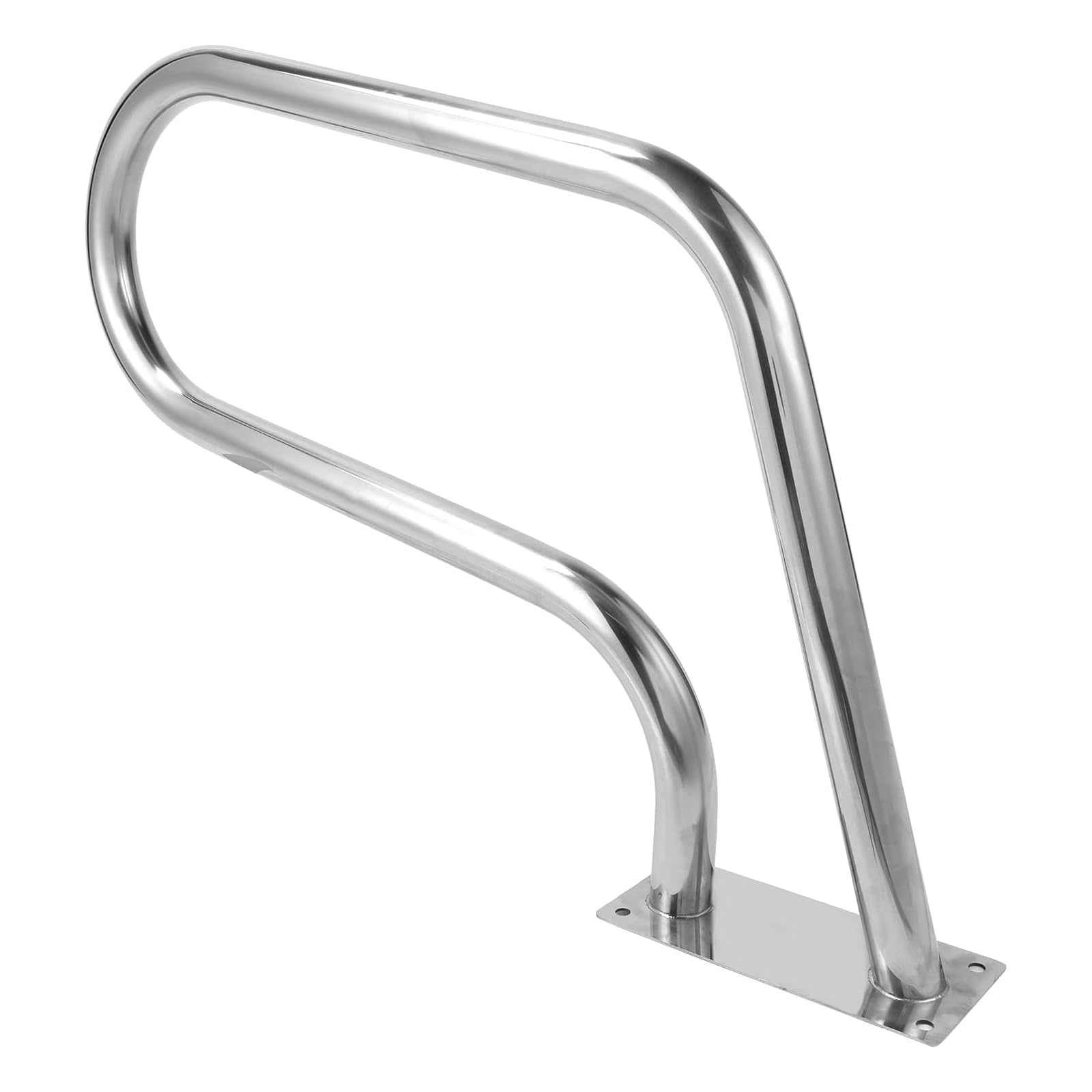 Swimming Pool Handrails 304 Stainless Steel, Easy-to-Install Handrails for Garden Backyard Pools Ground Swimming Pools