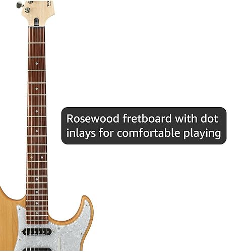 Amazon.com: Yamaha Pacifica PAC612VIIX Electric Guitar; Yellow