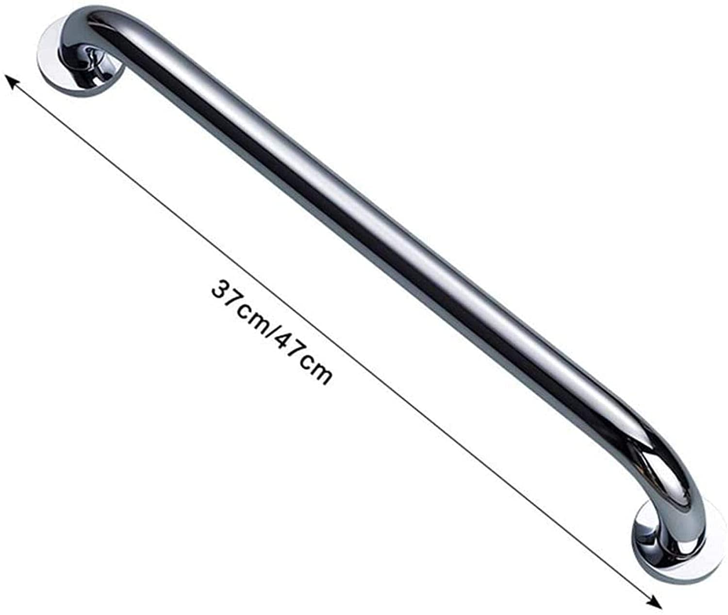 Corrimano Di Sicurezza, Corrimano Di Sicurezza Senza Barriere, Barre Di Supporto Di Sicurezza, Corrimano Di Supporto Antiscivolo per Disabili, Adatto per Hotel, Corridoi, Bagni, Scale,47 cm