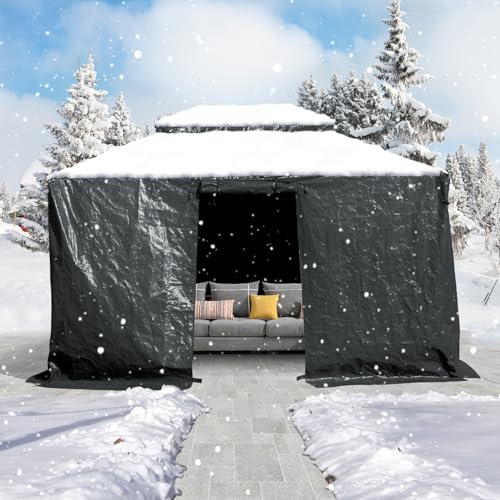 Domi 12' x 14' Universal Winter Gazebo Cover, All Season