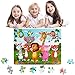 Dreampark Puzzles for Kids Ages 3-8, 6 Pack Wooden Jigsaw Puzzles 60 Pieces Preschool Educational Learning Toys Set for Boys and Girls