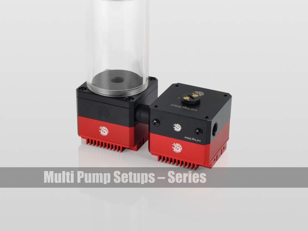 Bitspower Premium Magic-Cube Type DDC Mod Top, Acrylic
