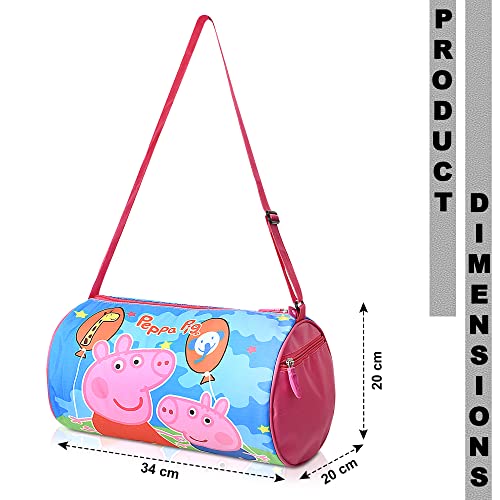 Image of Stylbase Multicolor Polyester Kids Duffle Travel Bag for Travelling Gym, Dance, Swimming, Picnic, Sports, Traveling Bag for Boys & Girls Duffle Bag