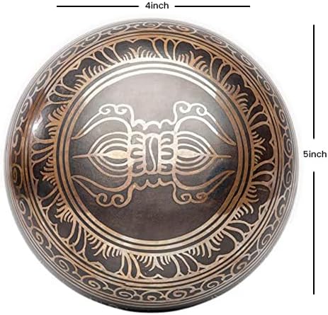 Cuenco Tibetano Premium para Meditación 4 pulgadas miniatura 3