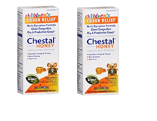 Boiron Children's Chestal Cough Syrup Honey 8.45 oz. (2 Pack)