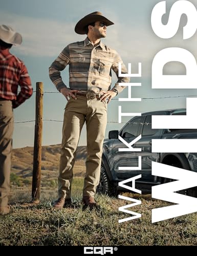 CQR Men's Motion Utility Casual Pants, Regular Fit Lightweight Work Pants, Water Resistant Outdoor Stretch Pants with Pockets - Image 4