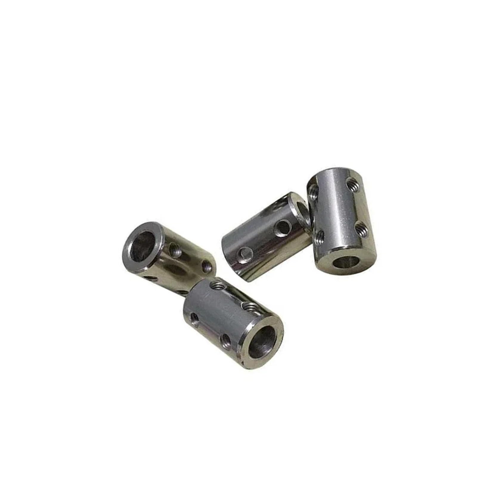 Acoplamiento rígido de aleación de aluminio D20L25, junta de transmisión, apertura 5/6/6,35/7/8/10/12 mm, 1 unidad(6mm to 10mm)
