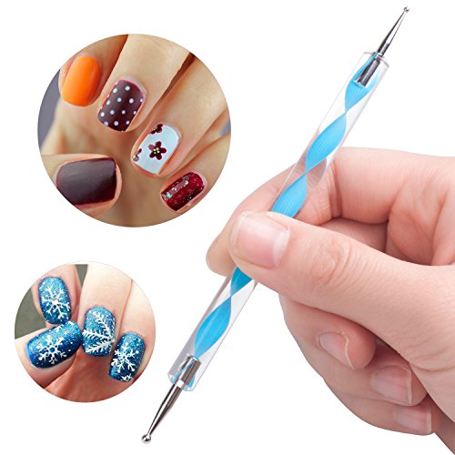 10Pcs Dotting Tools Set For Nail Art, Embossing Stylus For Painting #TOP5
