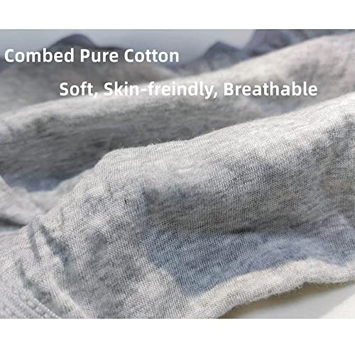 STARLY Mens Cotton Disposable Underwear Travel Panties handy Briefs for Fitness Grey (20pk)4