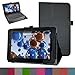RCA 11 Maven Pro / Cambio W1162 W116 V2 Case,Mama Mouth PU Leather Folio 2-folding Stand Cover with Stylus Holder for 11.6" RCA 11 Maven Pro RCT6213W87DK / Cambio W1162 W116 V2 Tablet,Black