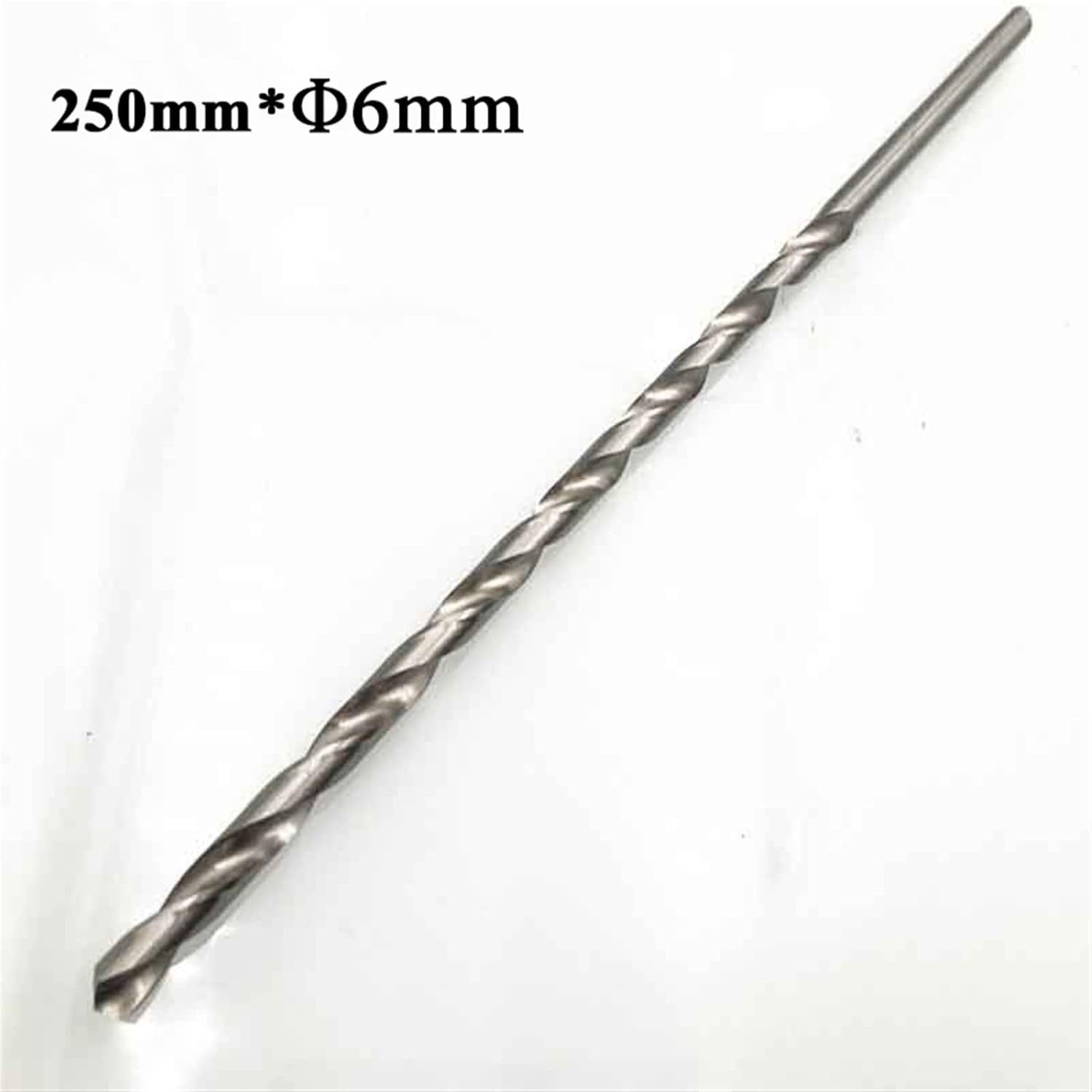 HSS Drill Bits Set 2-6mm Diameter 160-300mm Length Straight Shank Twist Drill Bits Wood Aluminum Plastic Cutting Drilling Tools 1Pcs(5MM,300MM)