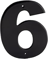 Vista 2 de Montague Metal Products - Números de casa individuales, escritos en letra Helvetica