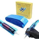 Clip Cord Covers Filter Pen Machine Bag, CINRA 125pcs Disposable Tattoo Cartridge Machine Clip Cord...