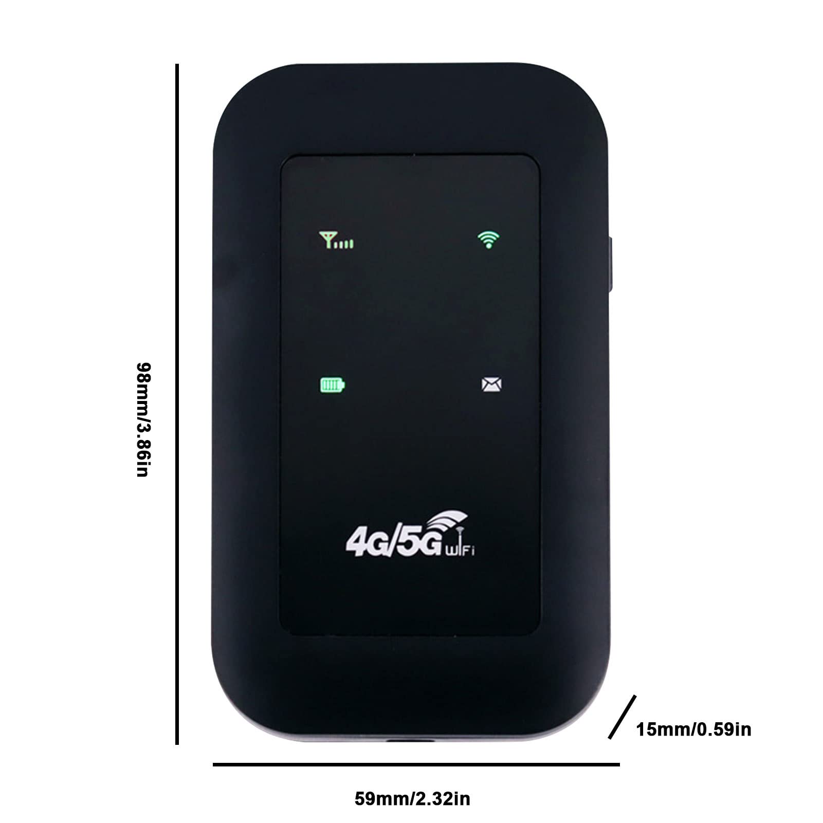 Amazon.co.jp: 2100 ahバッテリーワイヤレスポータブルWifi、小型