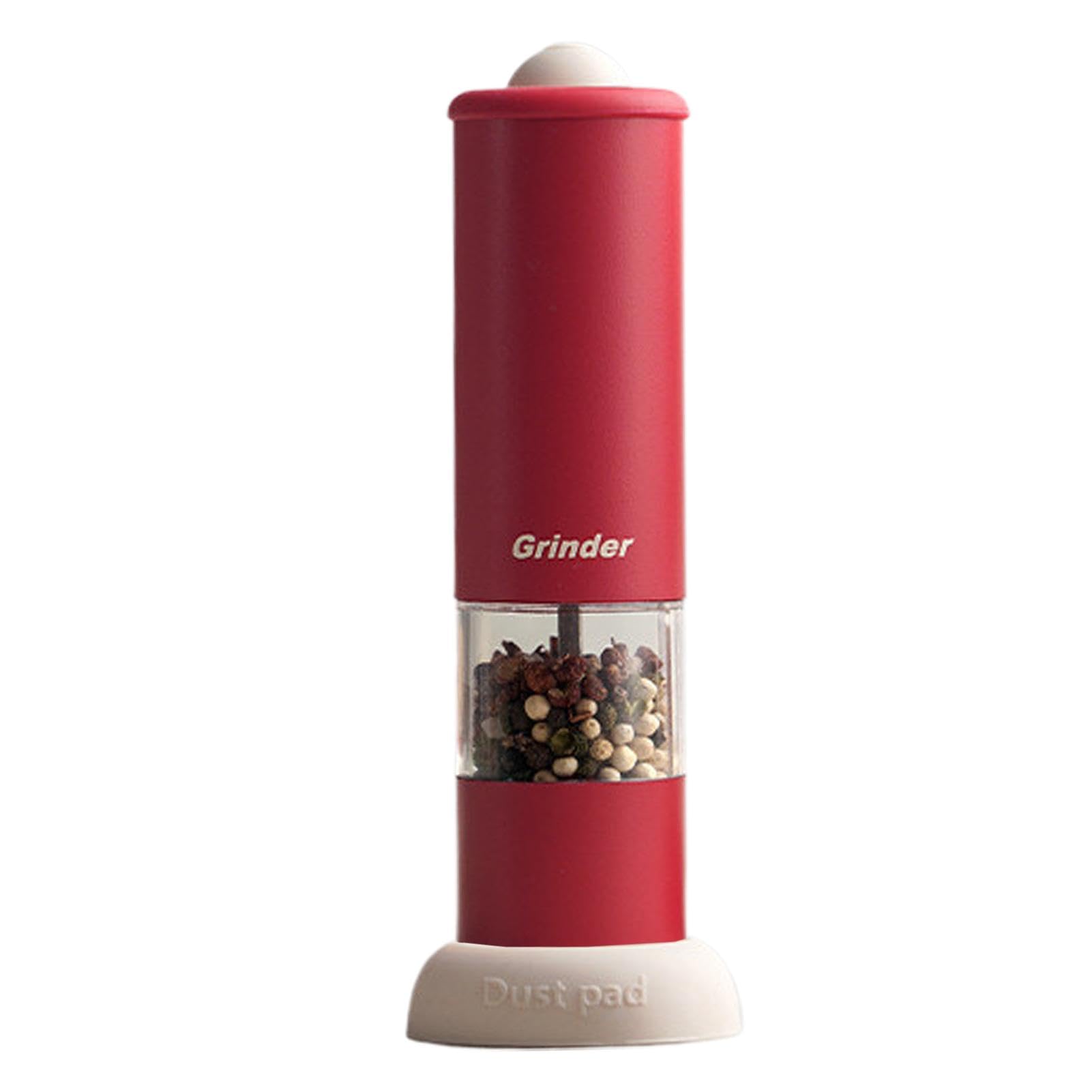 Gadget de cuisine portable moulin à poivre électrique compact noir