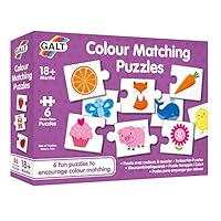 Galt Toys, Colour Matching Puzzle, Jigsaw Puzzle for Kids, Ages 18 Months Plus