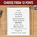 Custom Address Stamp - 20 Font Options - 3 Line Self-Inking Address Stamp - Up to 3 Lines of Customized Text | Multiple Ink Color Options (Medium)