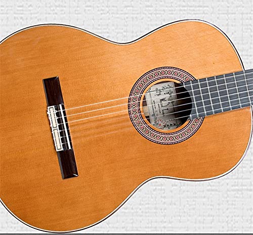 AURH Véritable Bois Avila Classique Guitare Acoustique AC-900 Cordes de Nylon 100% Toutes Les Bois Massif Guitare 39… - Les Beatles, Paul McCartney, John Lennon, RIngo Starr, George Harrison AURH Véritable Bois Avila Classique Guitare Acoustique AC-900 Cordes de Nylon 100% Toutes Les Bois Massif Guitare 39… – Image 4